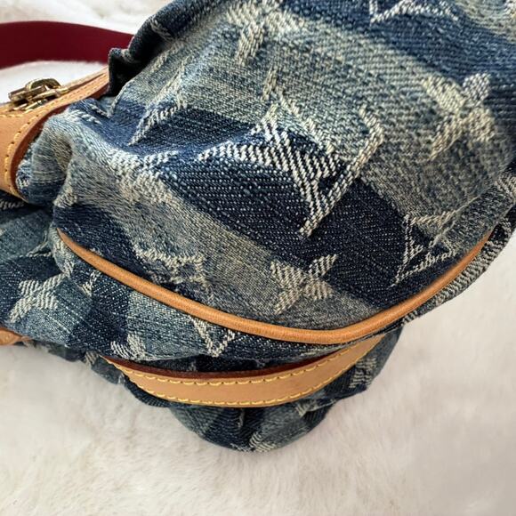 Louis Vuitton Denim Raye Porte Epaule MM shoulder/crossbody bag - Picture 5 of 11